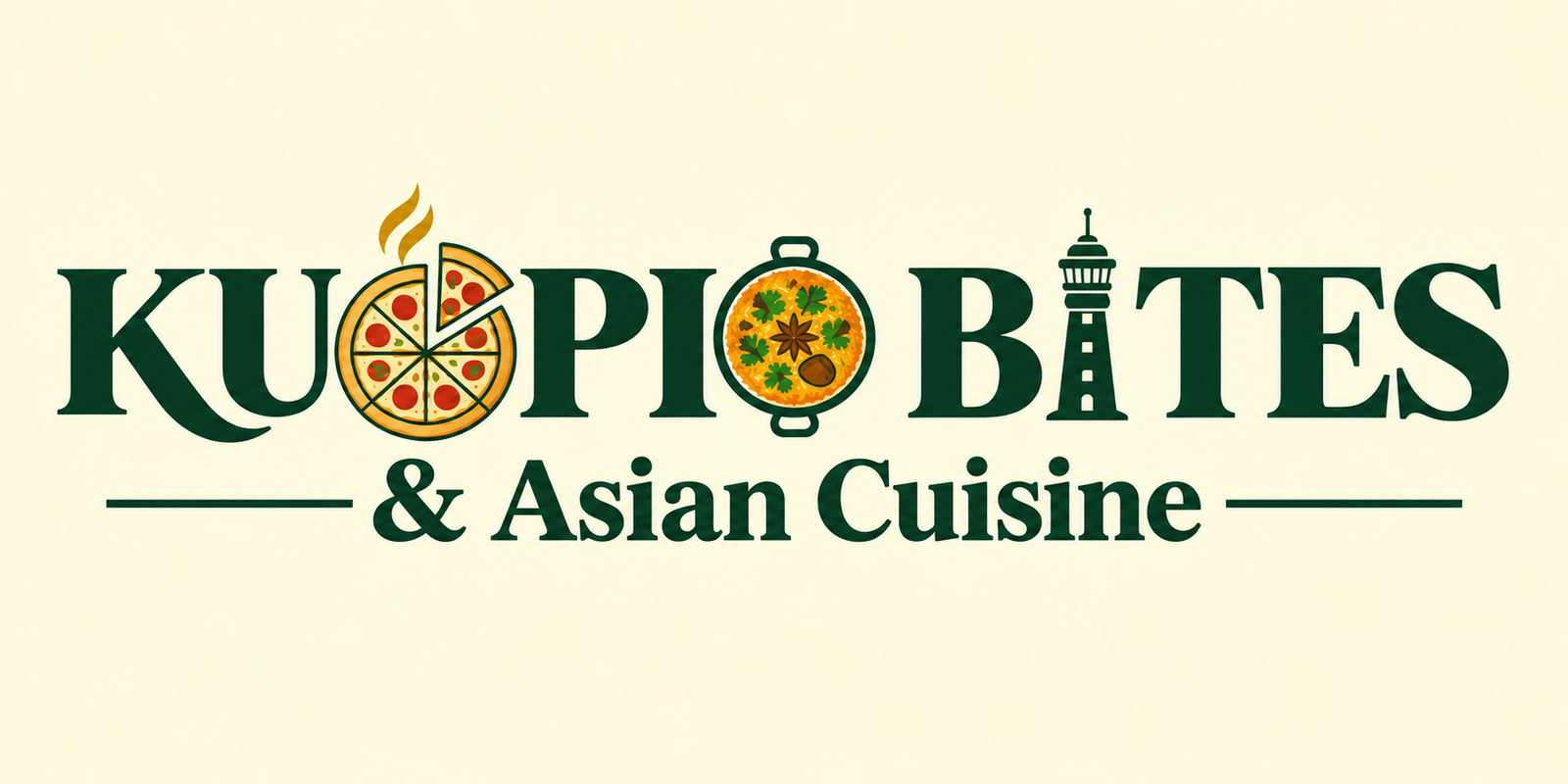 Kuopio Bites & Asian Cuisine wordmark
